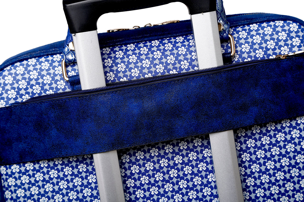 Brangio Italy Aktentasche mit Herzmuster – Designer-Laptoptasche & Business-Shopper
