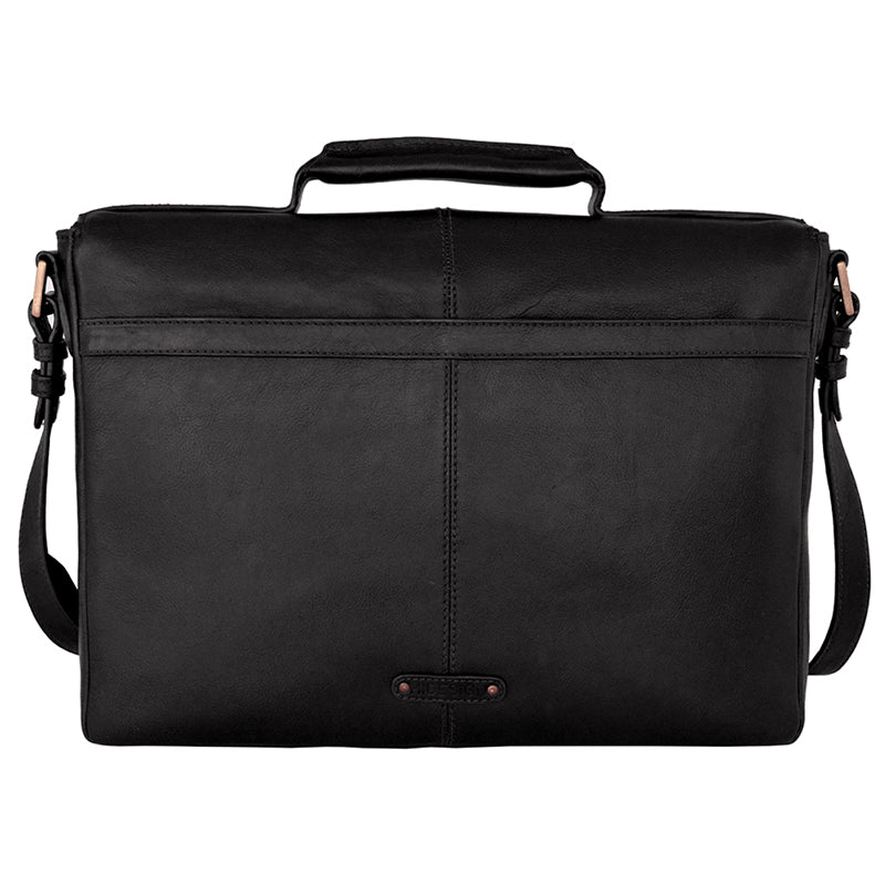 Skórzana teczka na laptopa 15" Hidesign Charles, torba do pracy
