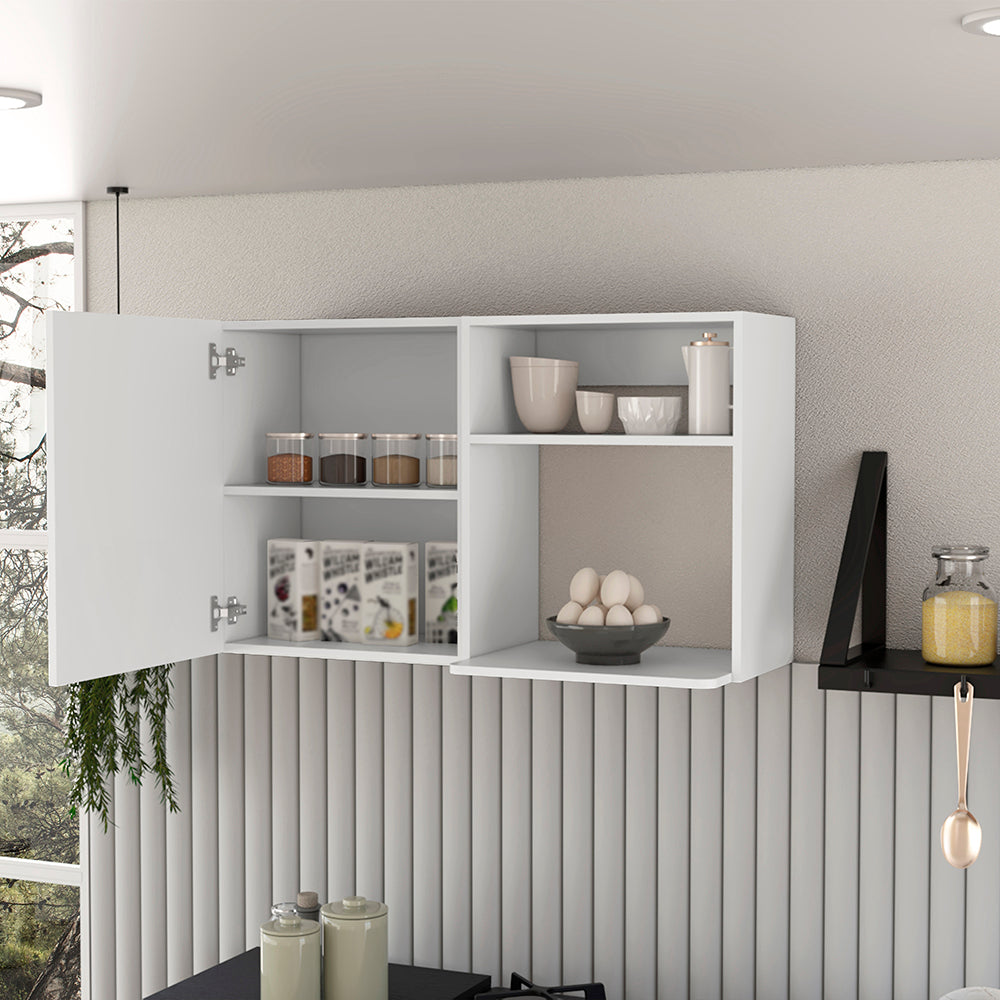 Gabinete de cocina de pared, Burwood, Blanco