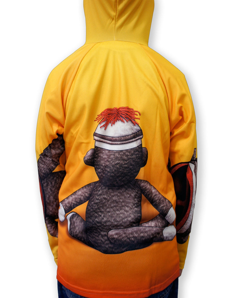 Sudadera con capucha y diseño de mordida de MONO DE CALCETÍN de MOUTHMAN®