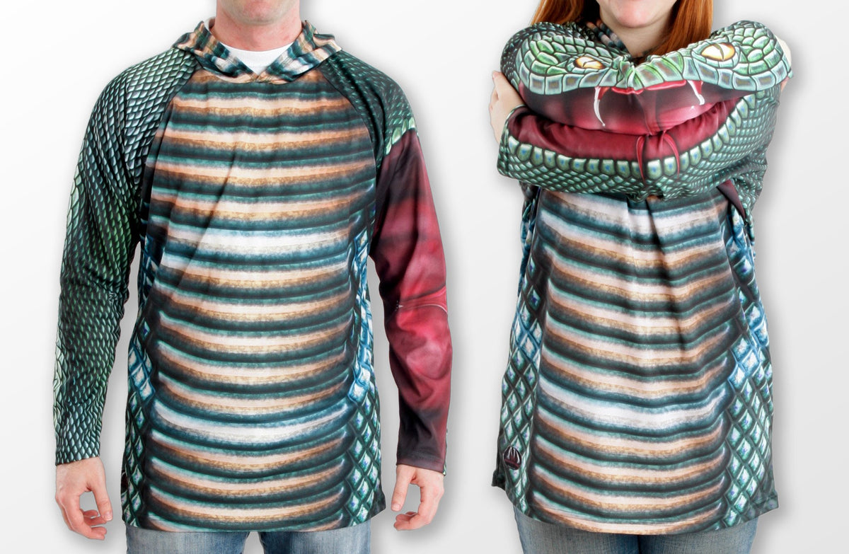 COBRA SNAKE Hoodie Chomp-tröja från MOUTHMAN®