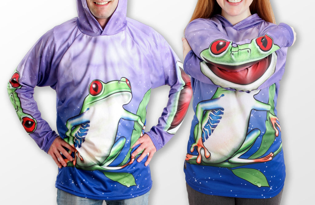 Sudadera con capucha y camiseta Chomp con diseño de RANA ARBORÍCOLA de MOUTHMAN®