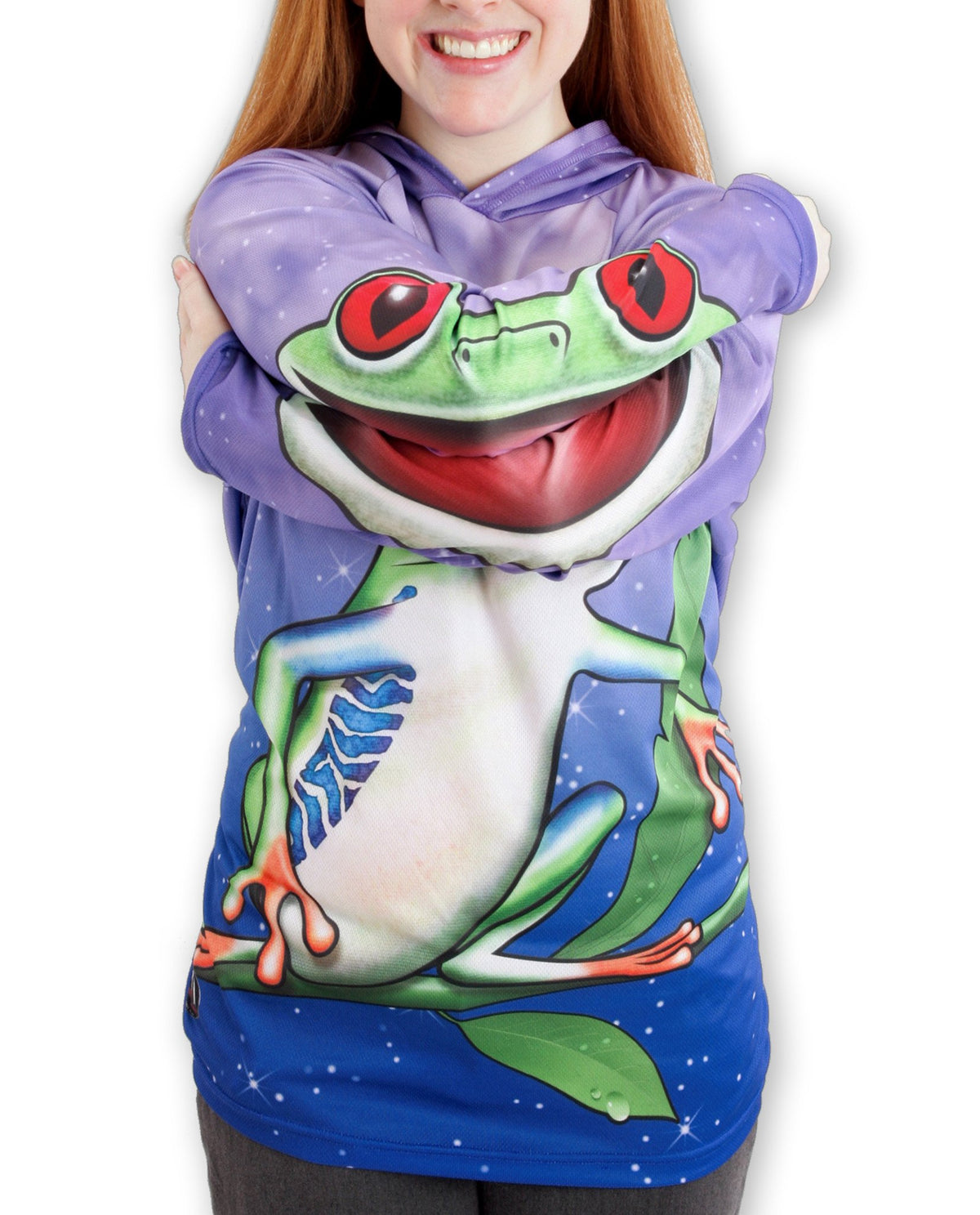 Sudadera con capucha y camiseta Chomp con diseño de RANA ARBORÍCOLA de MOUTHMAN®