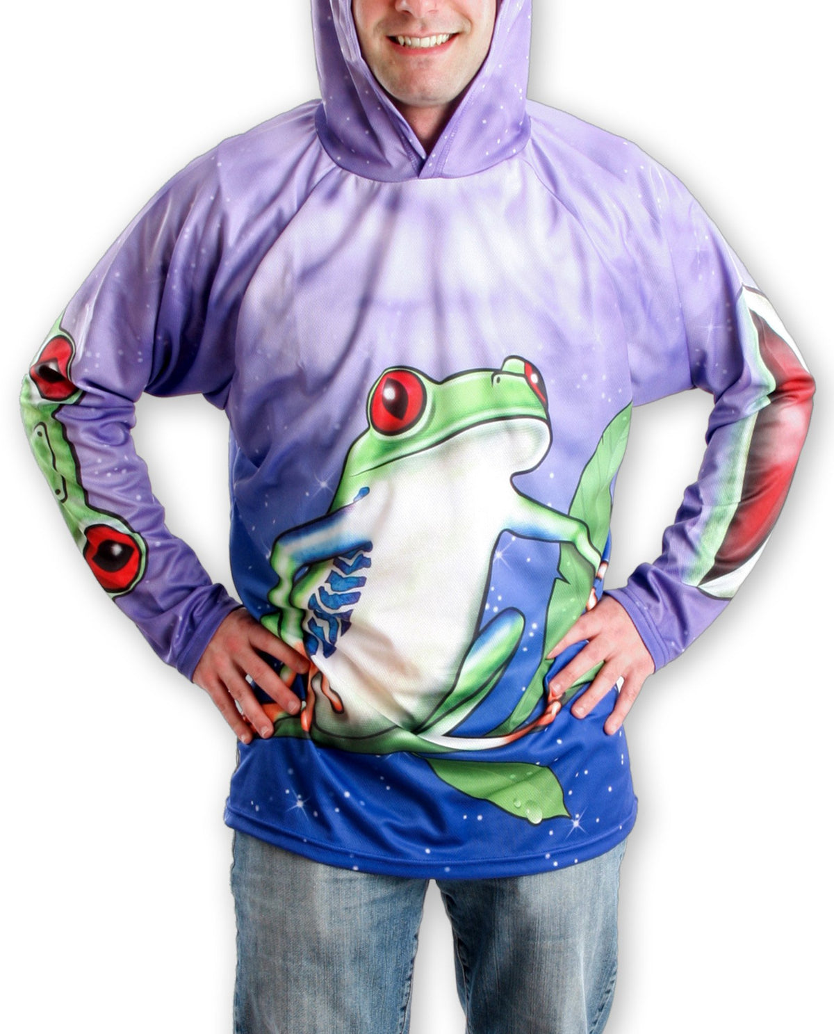 Sudadera con capucha y camiseta Chomp con diseño de RANA ARBORÍCOLA de MOUTHMAN®