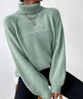 Knit Turtleneck Sweater