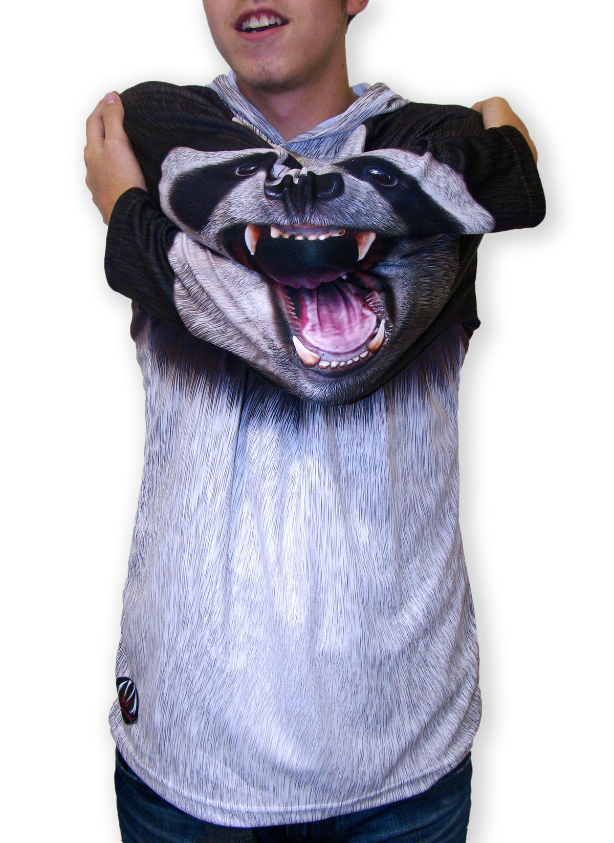 PANDA BEAR Hoodie Sport Shirt by MOUTHMAN®