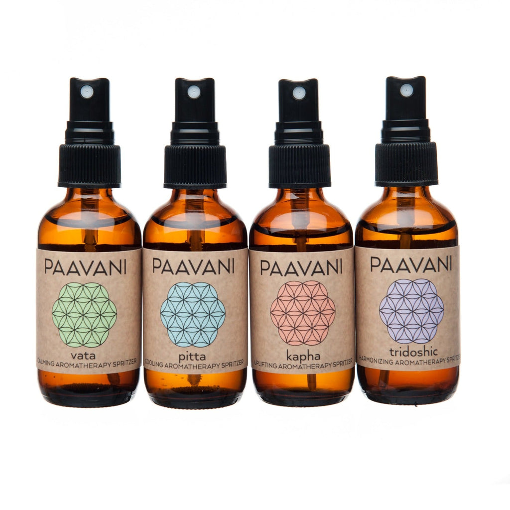 Kit de ritual de aromaterapia | Spritzers ayurvédicos para el equilibrio del estado de ánimo y los doshas