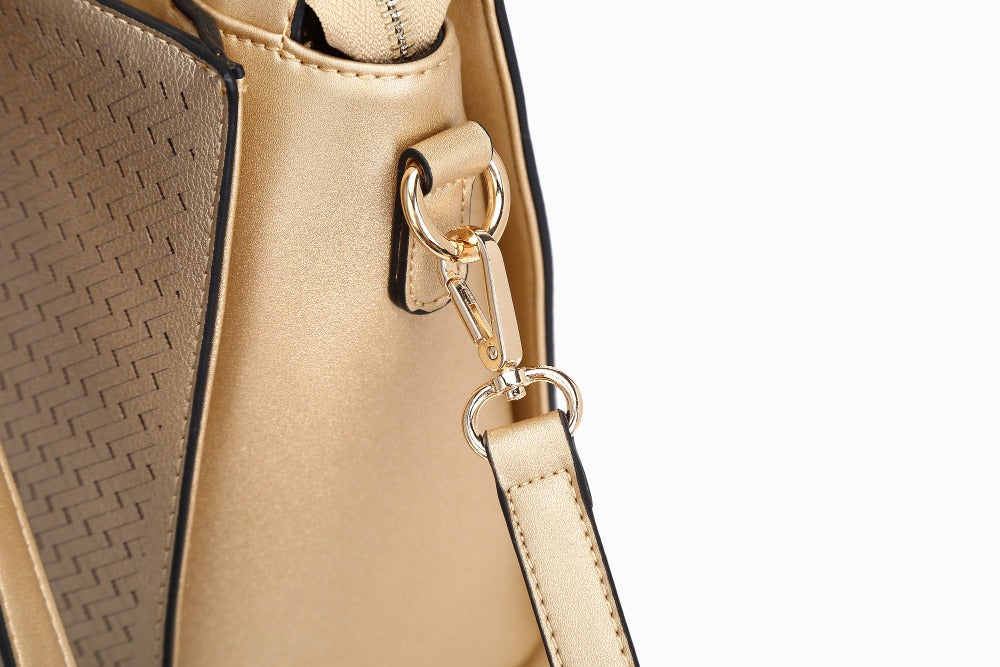 Brangio Elegant Perforated Handbag