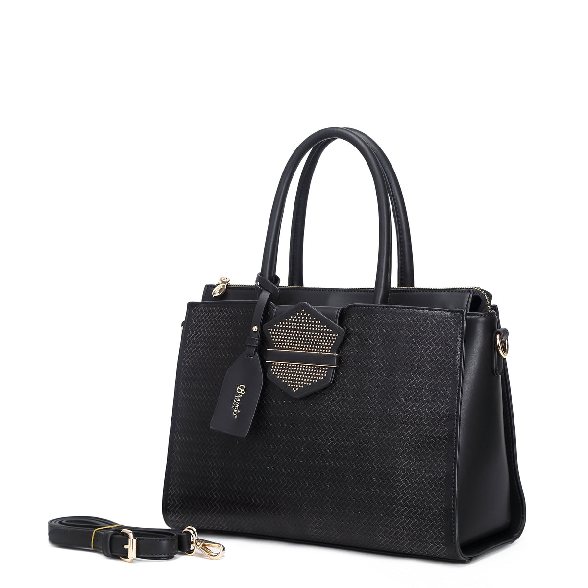 Brangio Elegant Perforated Handbag
