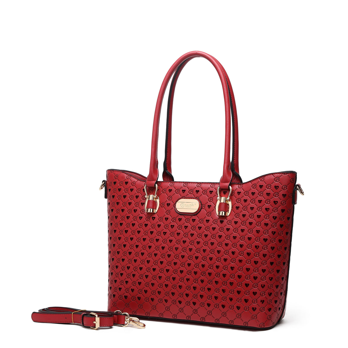 Brangio Italy Monogram Signature Designer Tote Bag