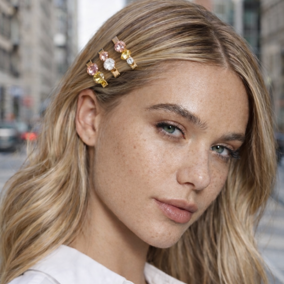 Zestaw spinek do włosów Radiant Gem – Edycja Luxe Sparkle