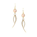 Rose Quartz Dangle Earrings