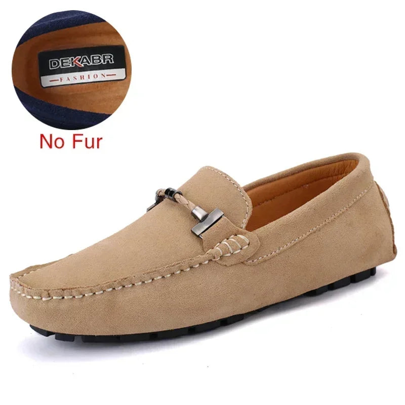 DEKABR Trendy Men Casual Shoes Big Size 38-47 Brand Summer Driving Loafers Breathable Wholesale Man Soft Footwear Shoes for Men