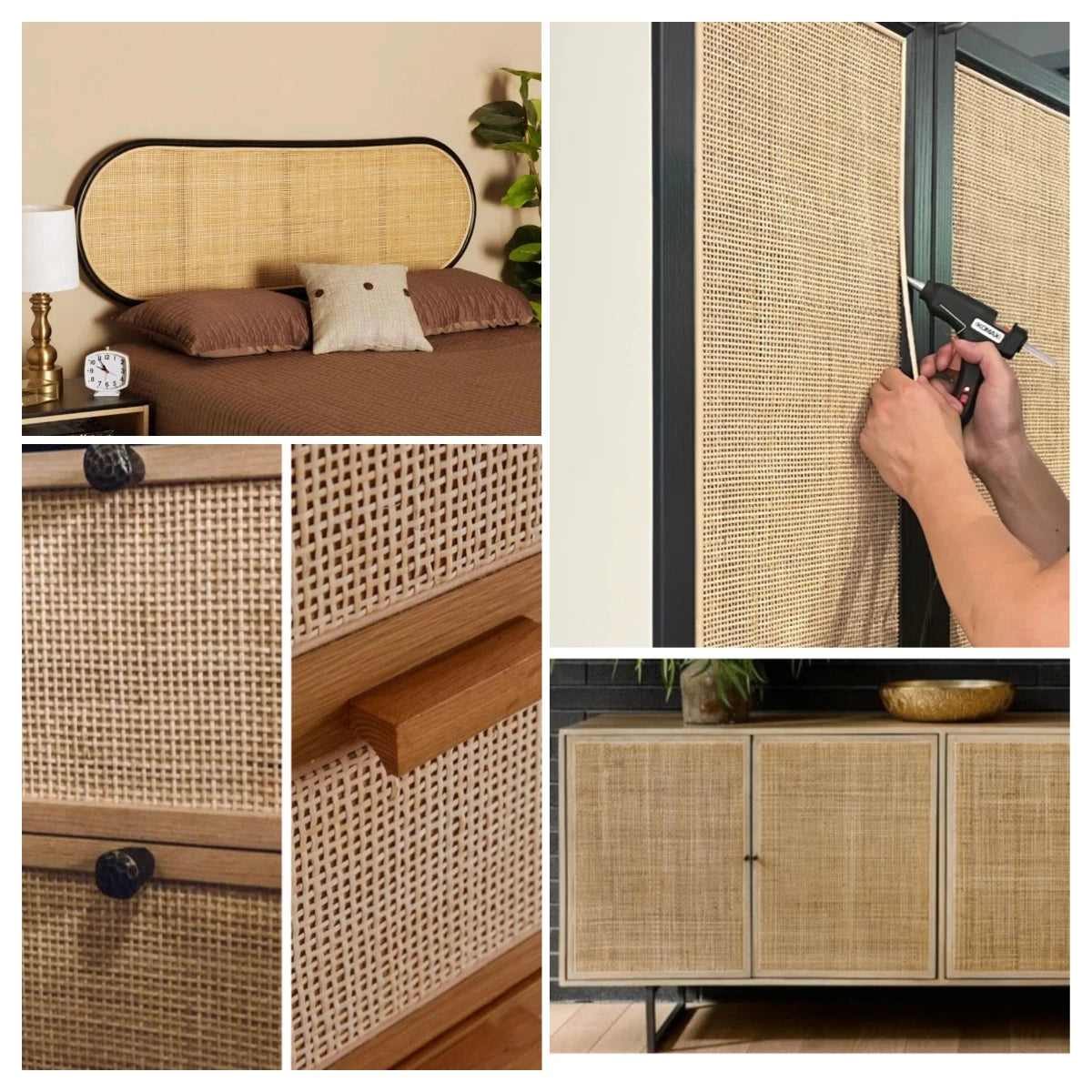 35/40/45/50cm Width Rattan Roll