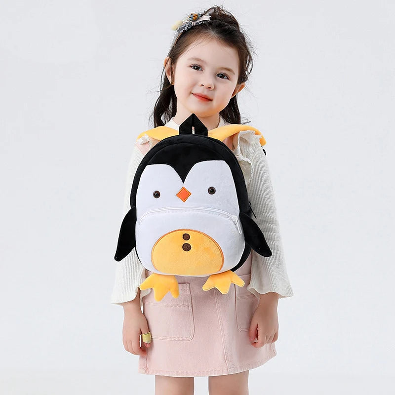 Cartoon Plush Children Backpacks Kindergarten Schoolbag Animal Kids Backpack Children School Bags Girls Boys Backpacks