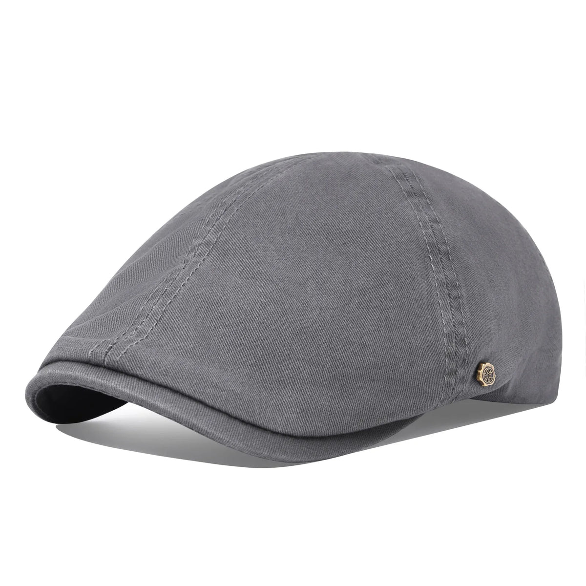 VOBOOM Casquette plate classique en coton pour hommes et femmes, style gavroche, béret décontracté de couleur unie ou camouflage pour toutes les saisons