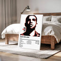 D-Drake Album Cover Rapper Canvas Print Poster