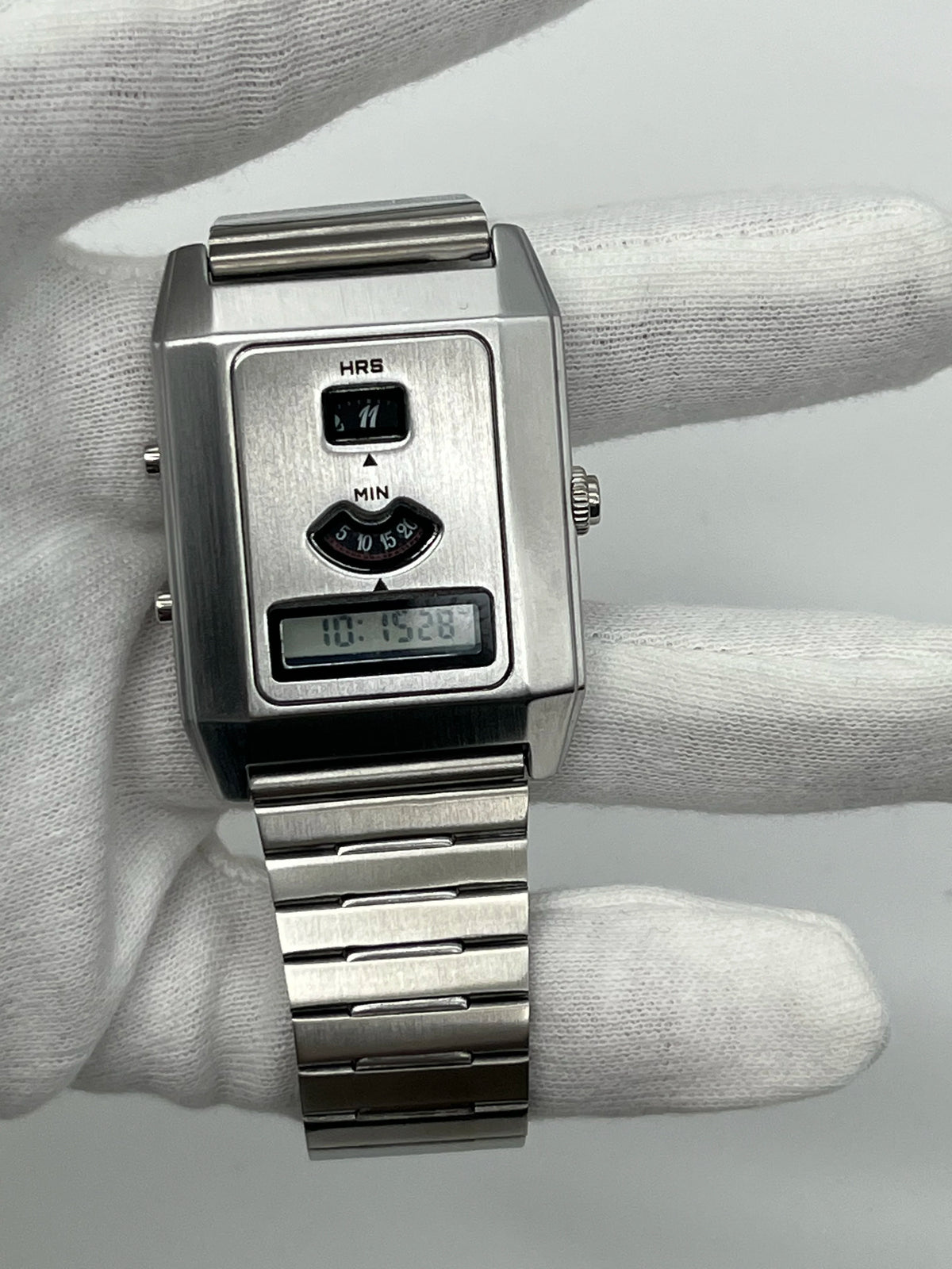 C-0po Couple's Retro Digital Watch LCp Daily Casual Matching Timepiece