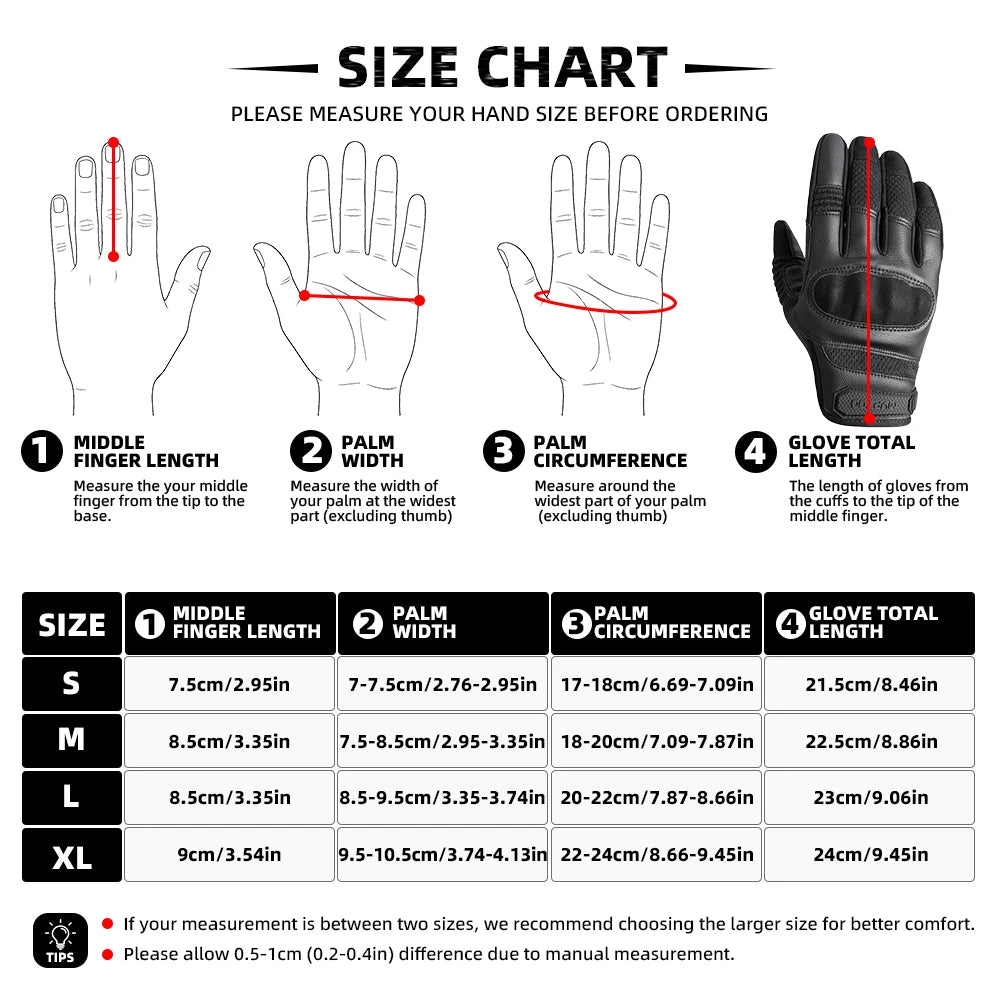 Tactical Full Finger Gloves PU Leather Airsoft Combat Paintball Hunting Work Bicycle Touch Screen Anti-Skid Protective Gear Men