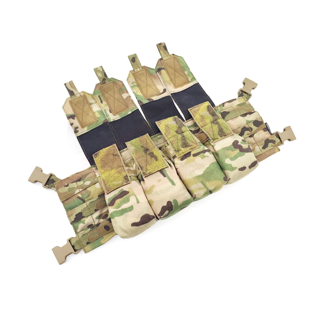 Light Reconnaissance Tactical Patrol Quadruple Chest Hanging 7.62/5.56/5.45