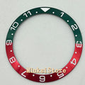 38mm Black Blue White Green Ceramic Bezel Insert for 40mm Submariner Automatic Men's Watch
