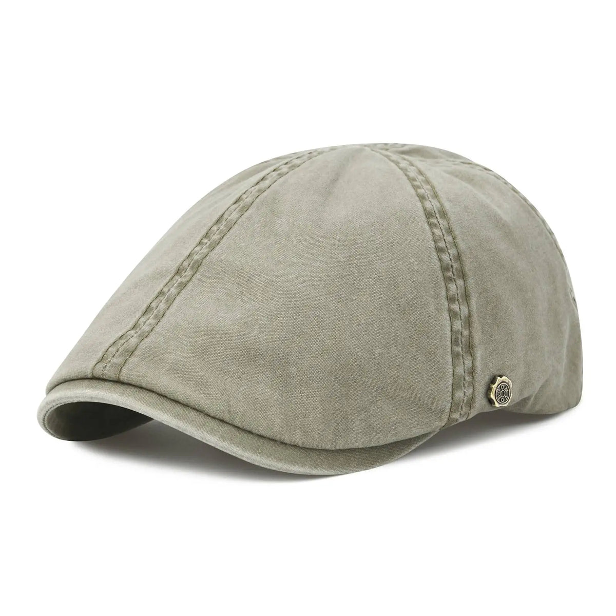 VOBOOM Casquette plate classique en coton pour hommes et femmes, style gavroche, béret décontracté de couleur unie ou camouflage pour toutes les saisons