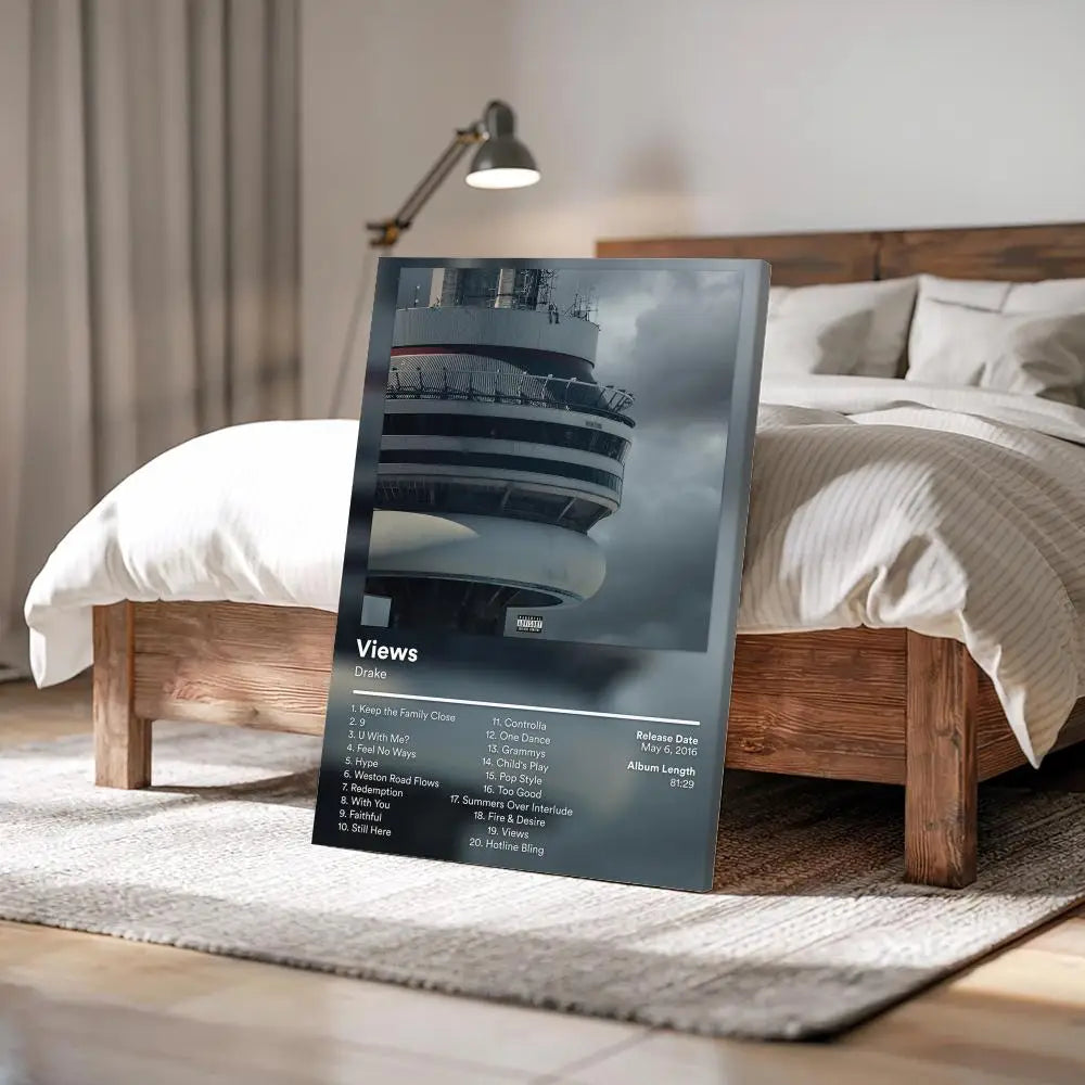 D-Drake Album Cover Rapper Canvas Print Poster