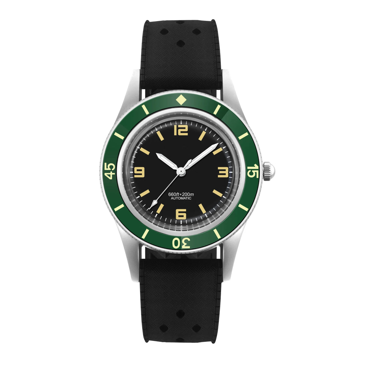 CORGEUT 50-Fathoms Dive Watch WD50F NH35 Automatic Movement 40mm Watch for Man Luminous 200m Waterproof Sapphire Vintage