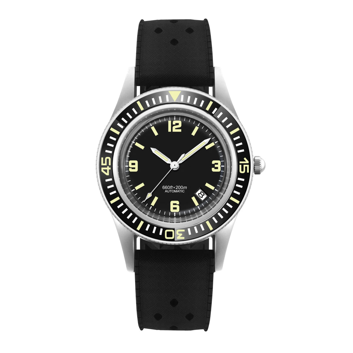 CORGEUT 50-Fathoms Dive Watch WD50F NH35 Automatic Movement 40mm Watch for Man Luminous 200m Waterproof Sapphire Vintage