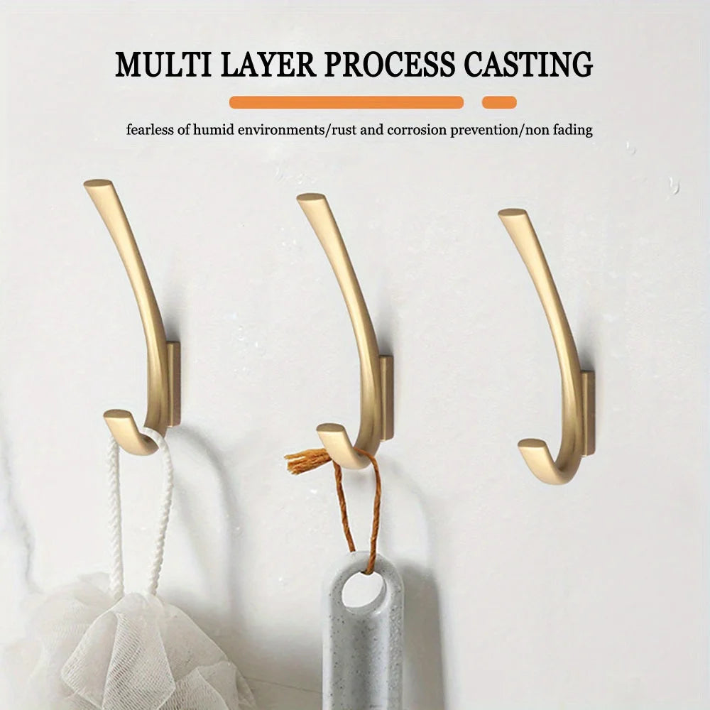 Heavy-Duty Metal Coat Hooks - 1pc