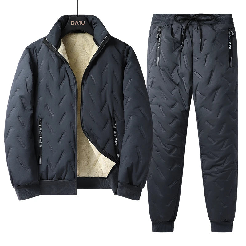 Survêtement homme en laine d'agneau automne-hiver