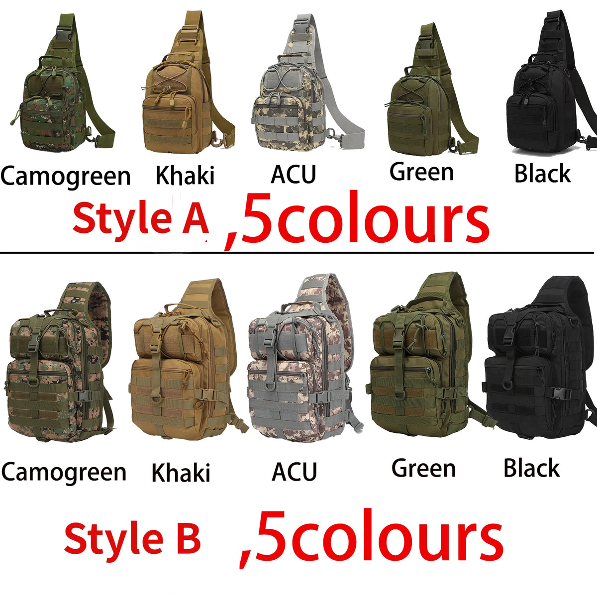 Mochila táctica de asalto con correa, impermeable, tipo EDC para senderismo, camping, caza, trekking y viajes al aire libre