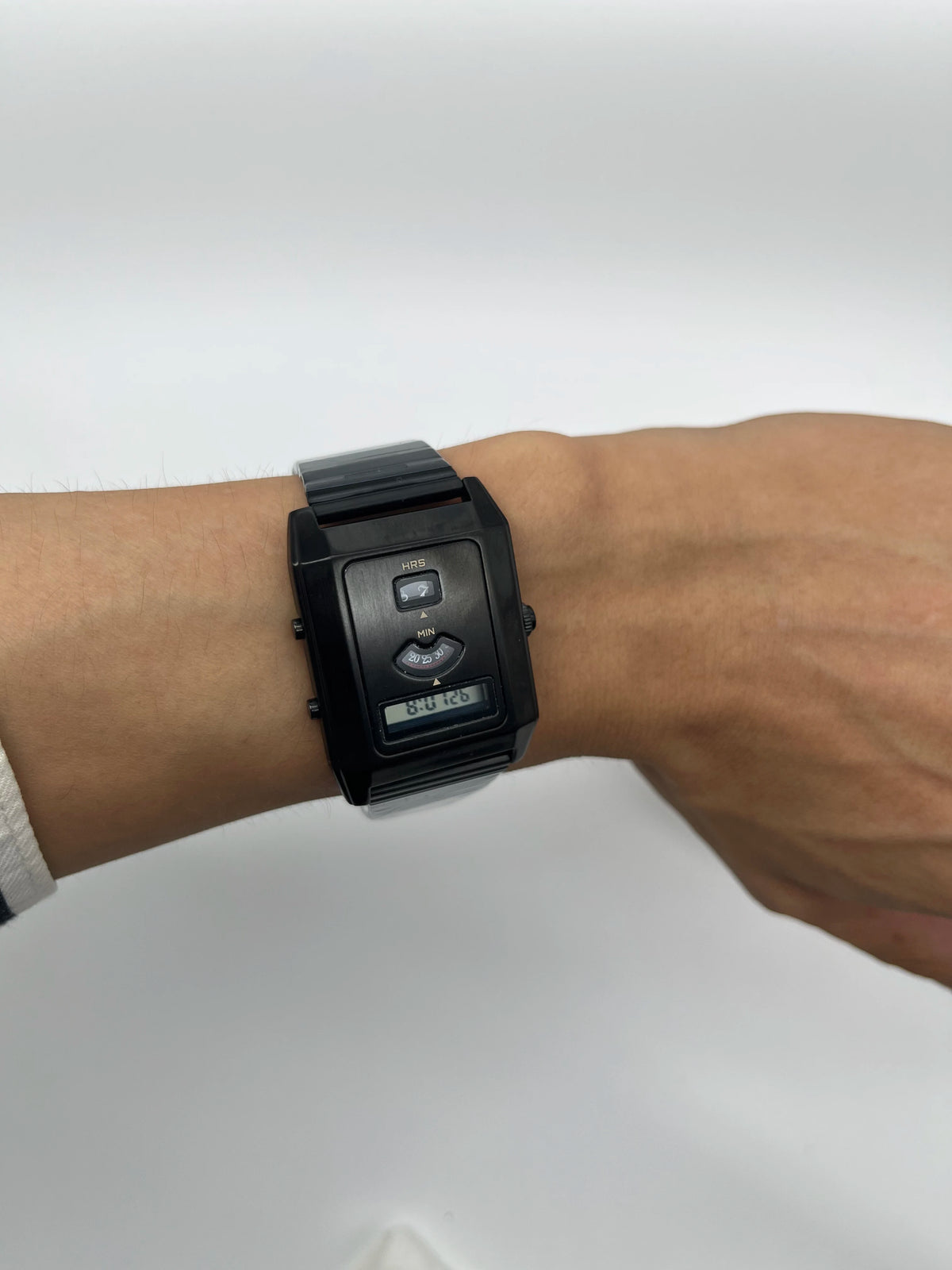 Reloj digital retro para parejas C-0po, accesorio de tiempo casual y diario para combinar