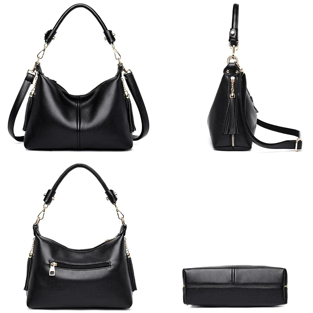 Leather Small Hobos Luxury Handbags Women Bags Designer Handbags High Quality Crossbody Bags for Women Shoulder Bag Sac a Main