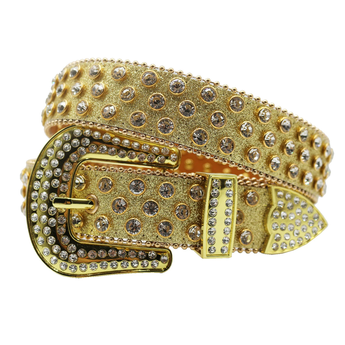 Cinturón de lujo con diamantes de imitación, hebilla de aguja, decorado con cristales, cinturón de strass para mujer, ideal para vaqueros