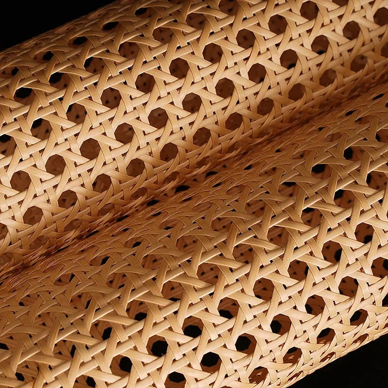 40-55 cm Breite 0,6-2 Meter Länge Kunststoff-Rattan-Geflecht Rolle Weidengeflecht Matte Outdoor Stuhl Tisch Möbel Reparaturmaterial