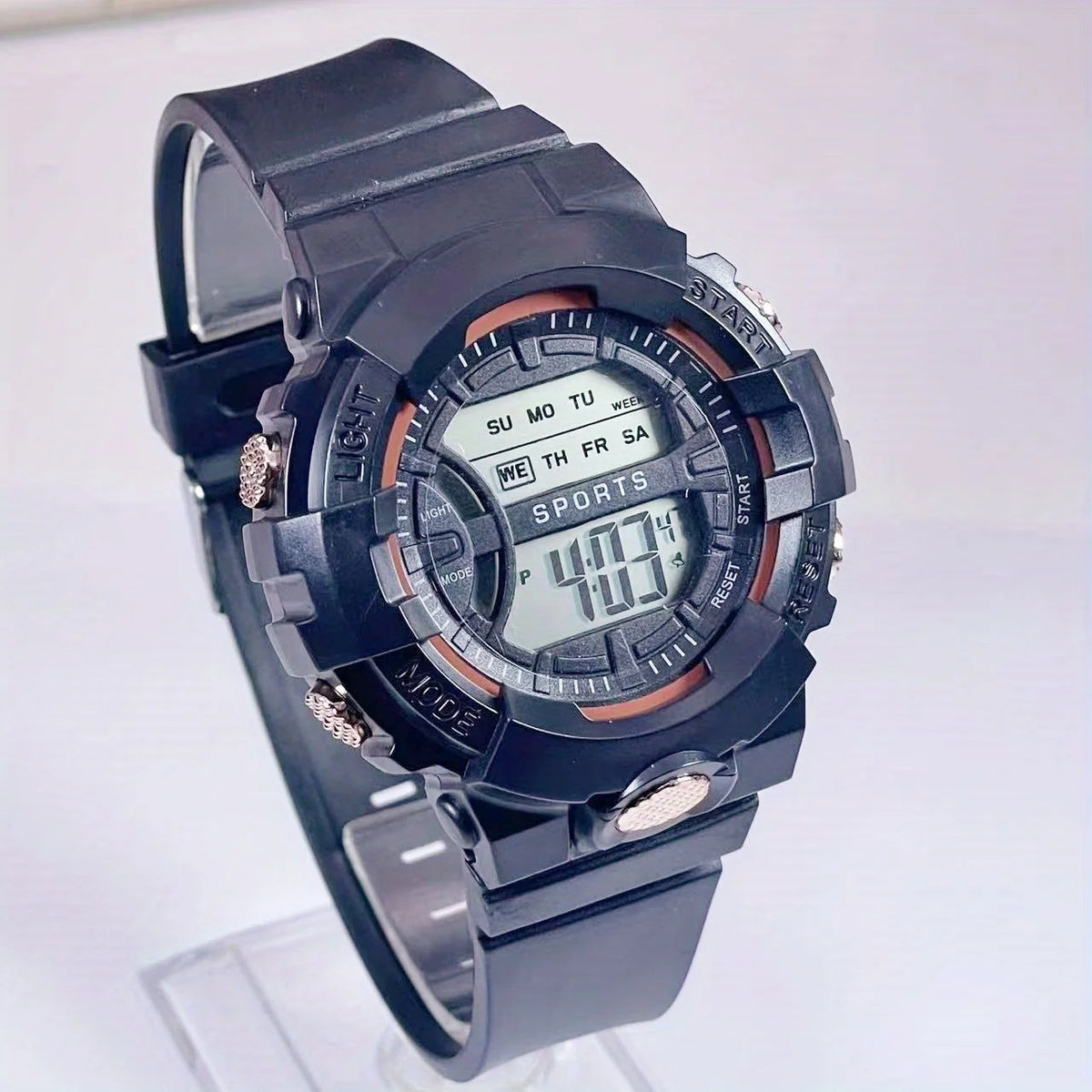 Fashion Leisure Hot Watch Student Learning Supplies Multi-Functional Luminous Waterproof Sports Electronic Watch
