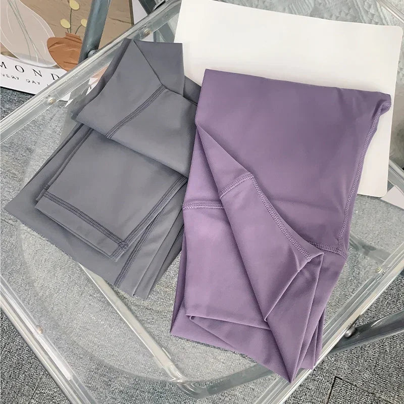 Leggings deportivos sin costuras para mujer, mallas de yoga de cintura alta para fitness, levantamiento de glúteos, ropa deportiva de gimnasio