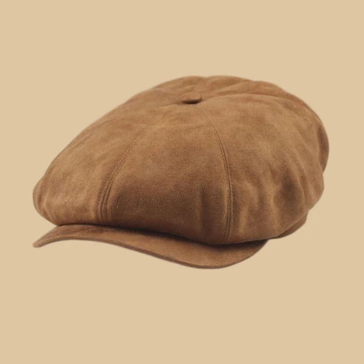 Male Plus Size Ivy Hat Big Head Man Spring Summer and Autumn Newsboy Cap Linen Beret Caps Winter Wool Flat Caps 55-59cm 60-61cm
