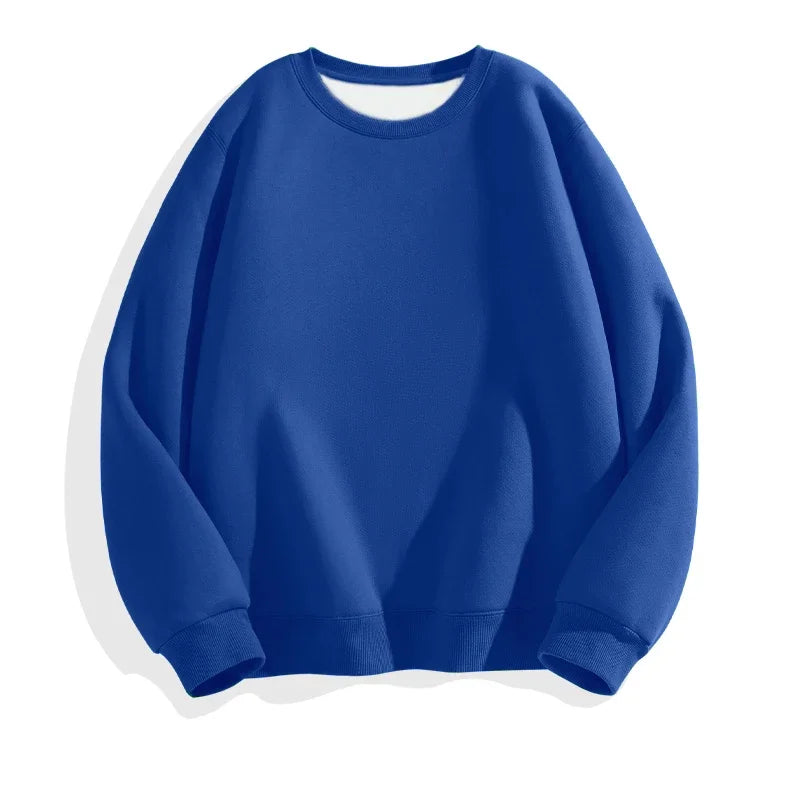 LEGIBLE Autumn Winter Woman's Hoodies Oversize Female Loose Solid Thicken Fleece Warm Women Sweatshirts Lady