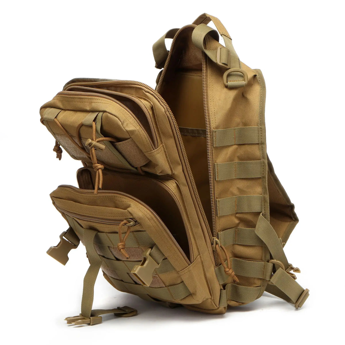 Tactical Assault Pack Sling Backpack Waterproof EDC Rucksack Bag for Outdoor Hiking Camping Hunting Trekking Travelling
