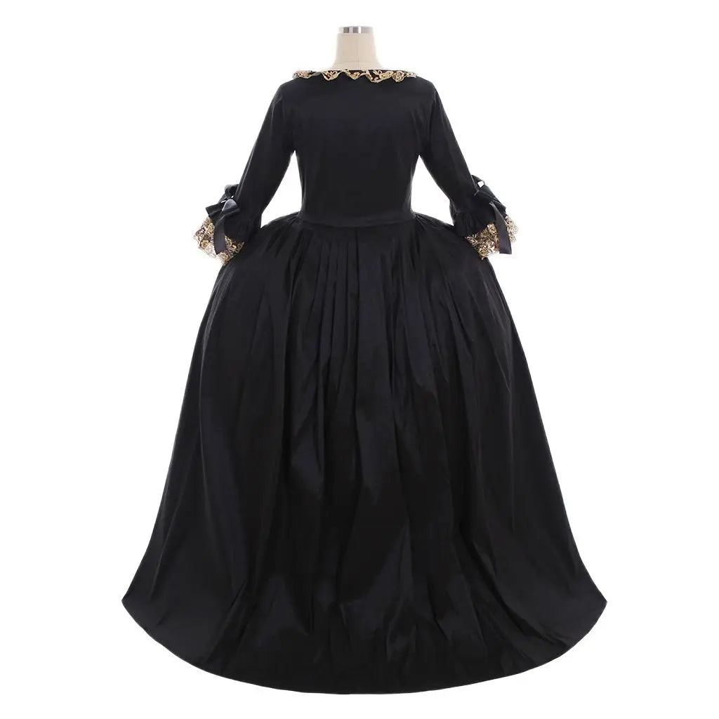 Marie Antoinette Rococo Gothic Baroque Polyester Dress for Women
