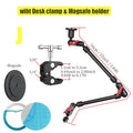 BFOLLOW 32" Aluminum Alloy Magic Arm with Clamp for Camera and Mobile Devices