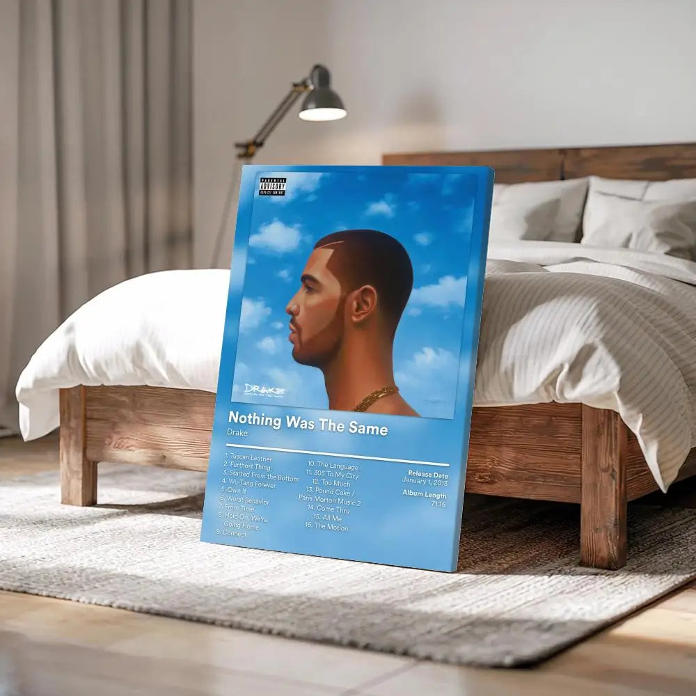 D-Drake Album Cover Rapper Canvas Print Poster