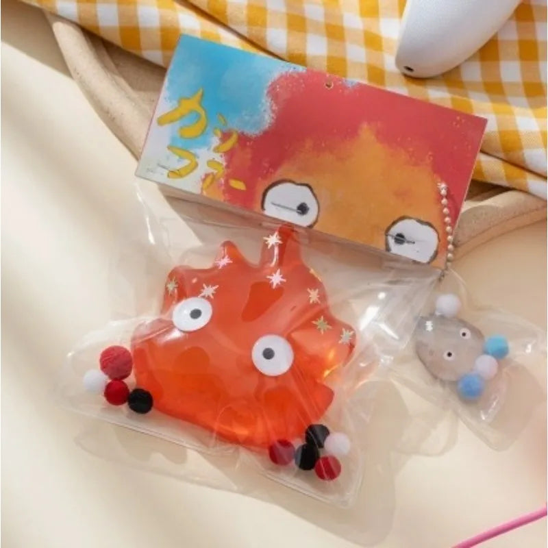 Funny Spitfire Bubble Little Fire Man Squeezing Slow Rebound Pinching Music 3D Cartoon Sensory Stress Relieving Toy