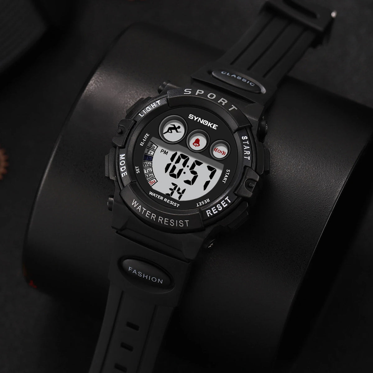 Reloj deportivo impermeable para niños, LED digital, de lujo, electrónico, para niños y niñas, regalos