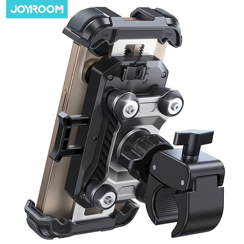 Joyroom Anti-Vibration Motorcycle Phone Holder for 4.7-7 Inch Phones