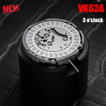 Japan Genuine VK63A Chronograph Quartzan 3 VK61A VK67A Mod Replace Movement