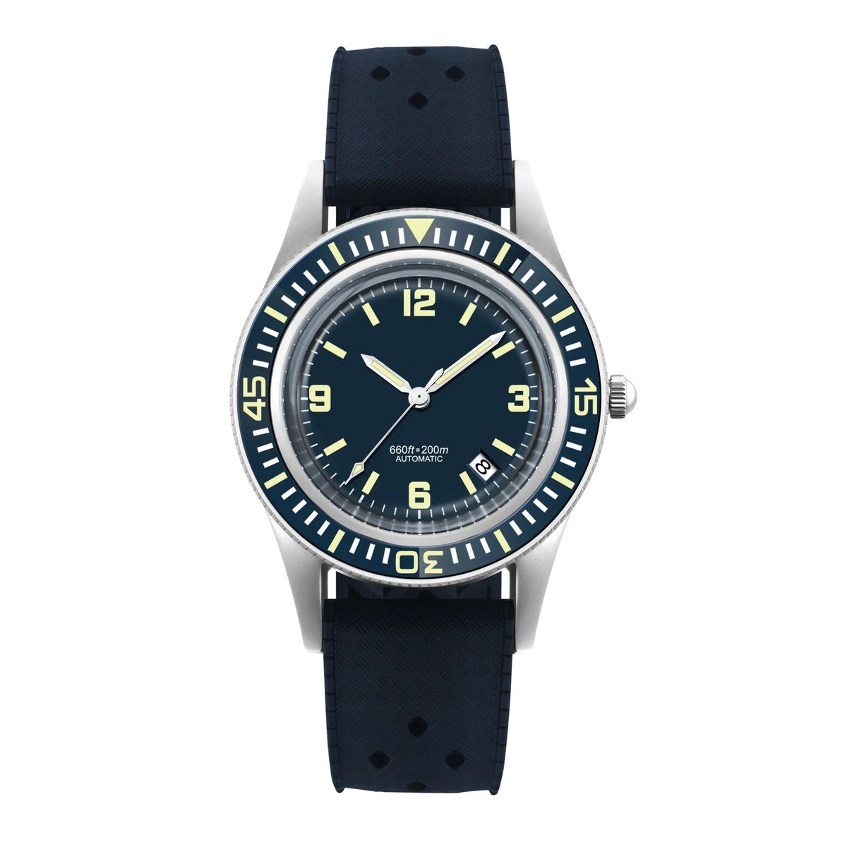 CORGEUT 50-Fathoms Dive Watch WD50F NH35 Automatic Movement 40mm Watch for Man Luminous 200m Waterproof Sapphire Vintage