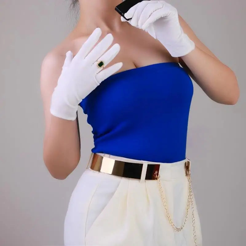 Velvet Gloves 70cm Extra Long Black Opera Female High Elastic Swan Velour Gold Velvet Touchscreen Women Evening Gloves WSR26